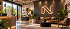 Neon Logos Markenidentitaet