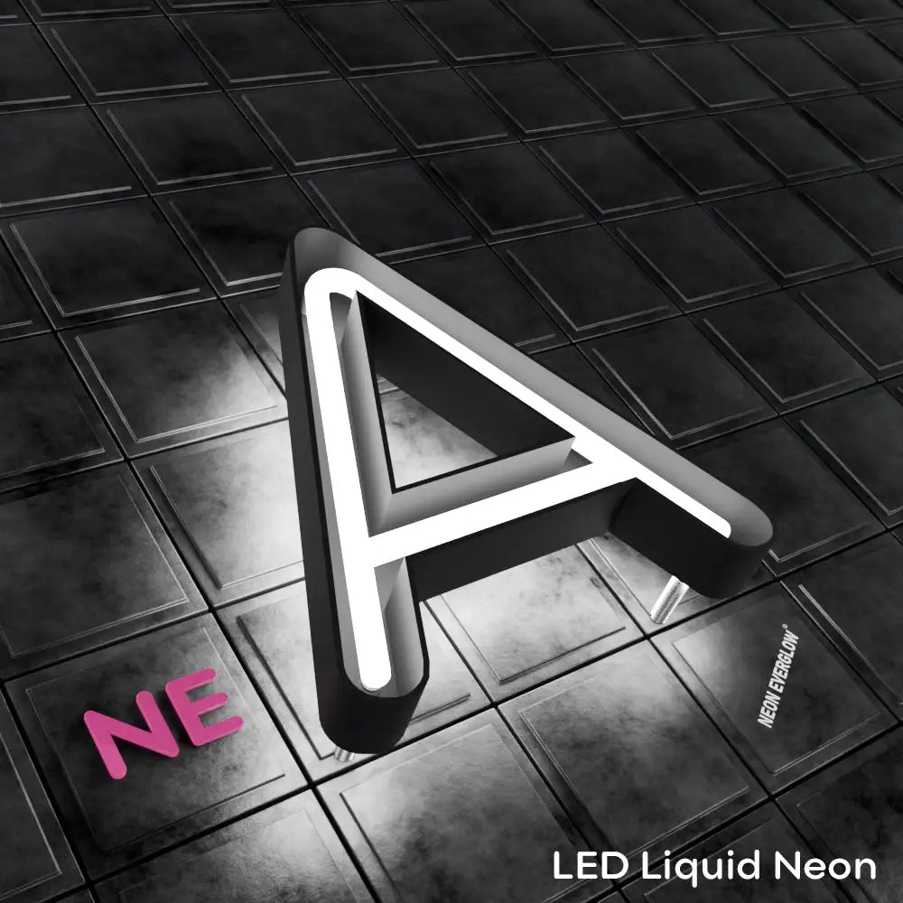 NP1 lwed block acrylic letters