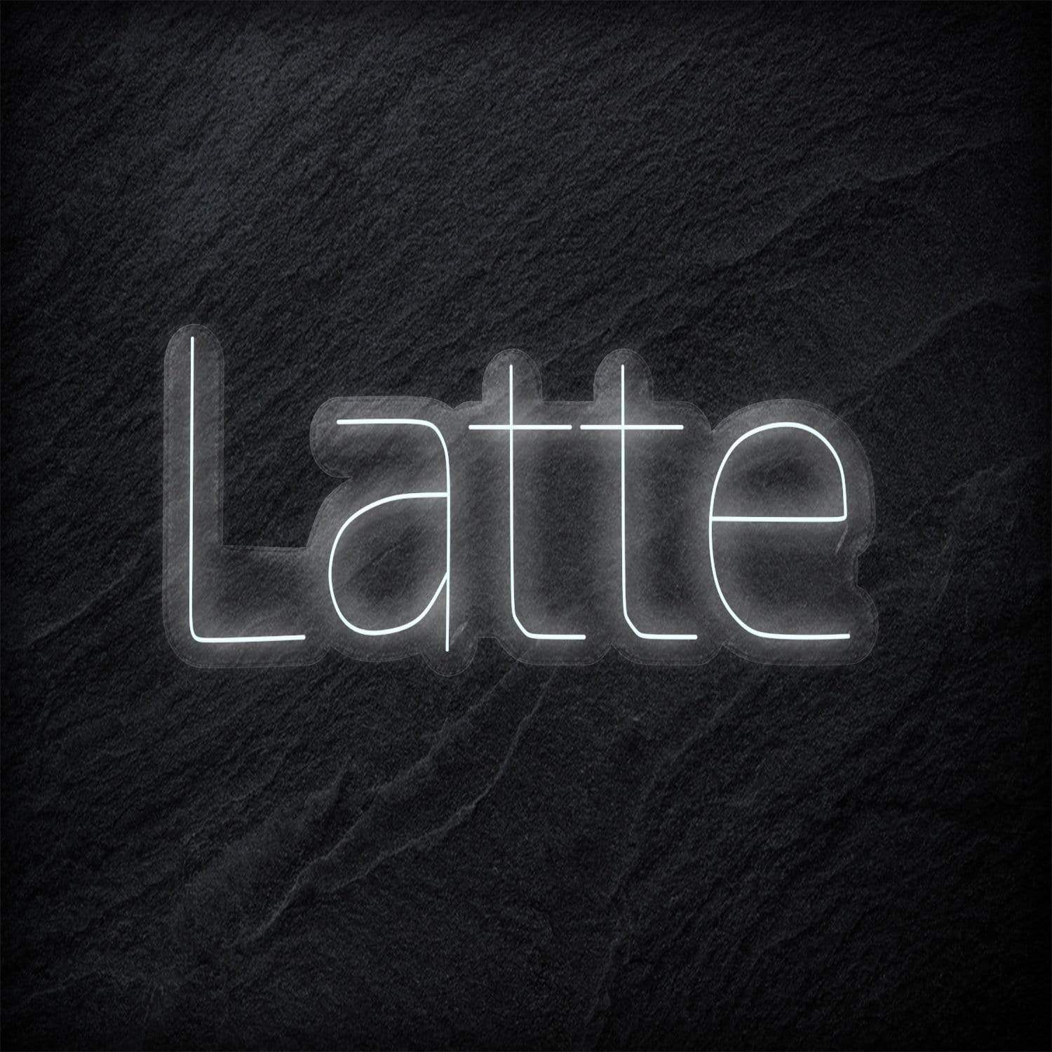 "Latte Coffee" LED  Neon Schriftzug - NEONEVERGLOW
