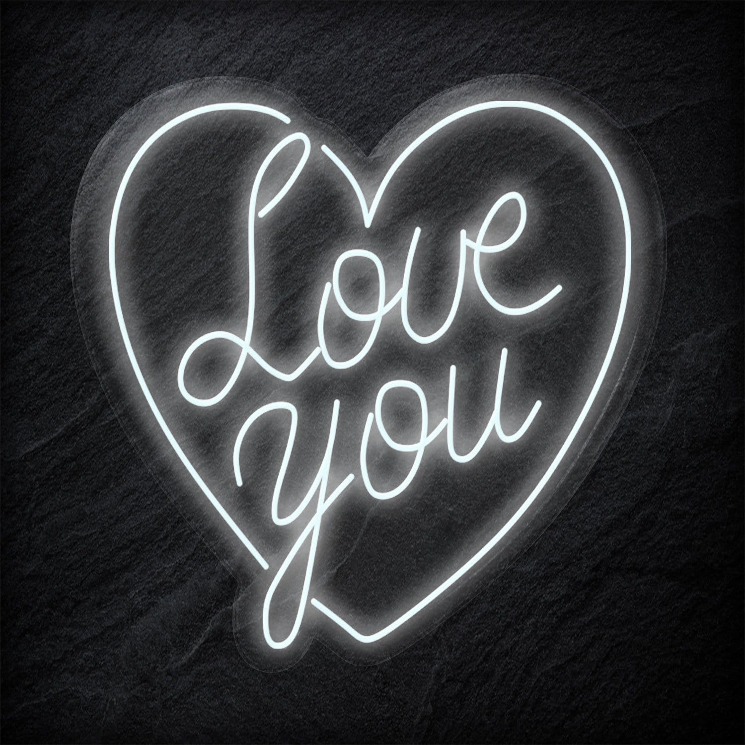 "Love You" LED Neonschild - NEONEVERGLOW