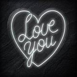 "Love You" LED Neonschild - NEONEVERGLOW