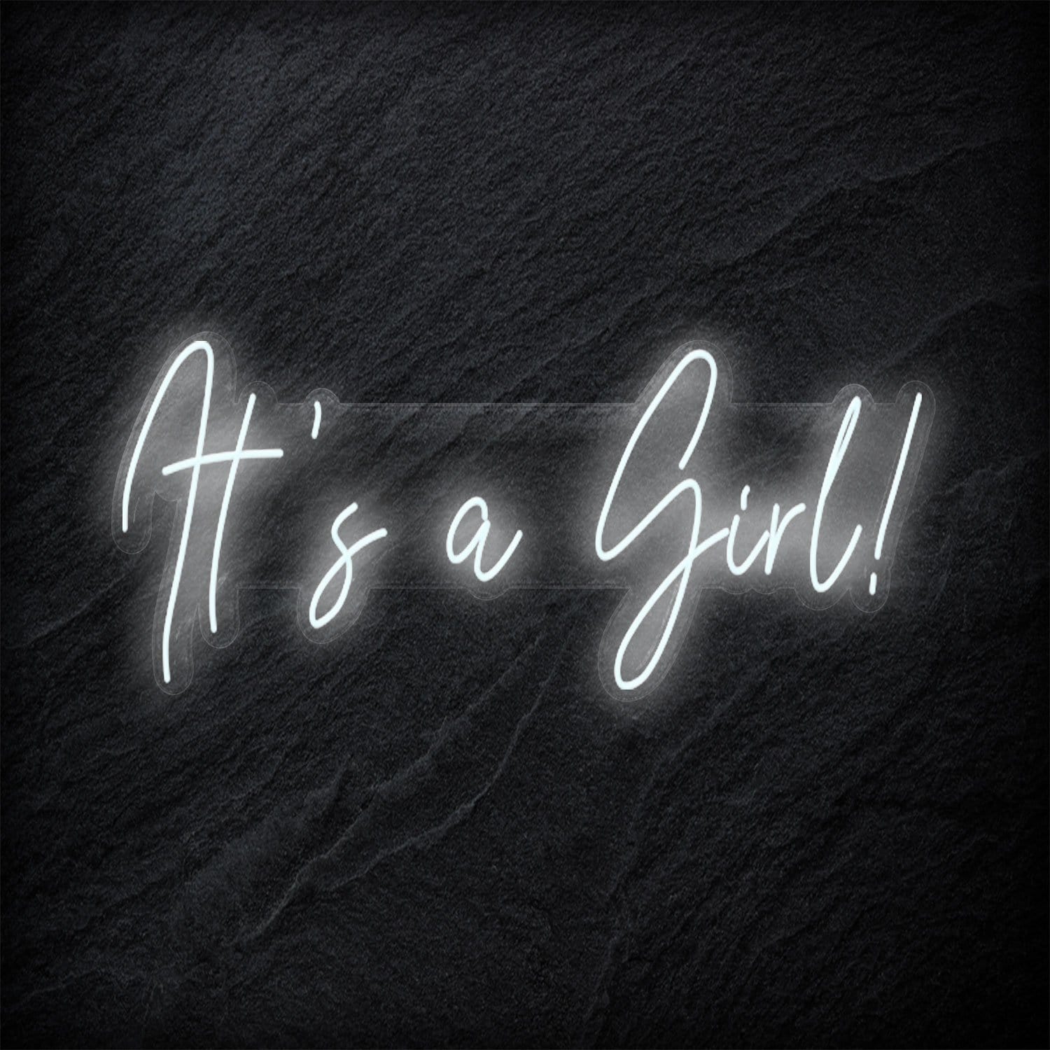 "Its a Girl" LED Neon Sign Schriftzug - NEONEVERGLOW