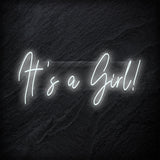 "Its a Girl" LED Neon Sign Schriftzug - NEONEVERGLOW
