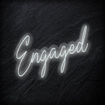 "Engaged" LED Neon Sign Schriftzug - NEONEVERGLOW
