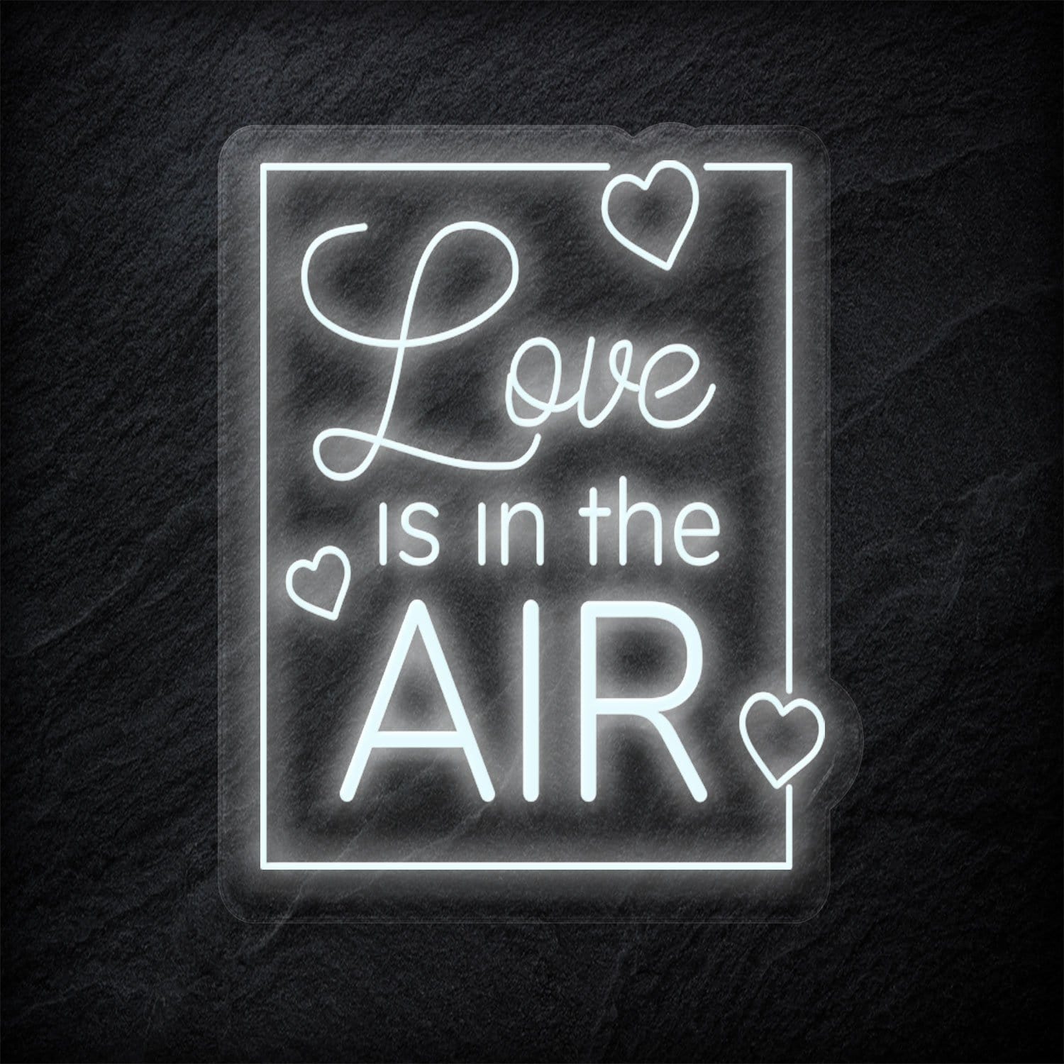 "Love Is in The Air" LED Neonschild - NEONEVERGLOW