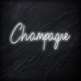"Champagne" LED Neon Schriftzug - NEONEVERGLOW