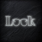 "Look" LED Neonschild Sign - NEONEVERGLOW