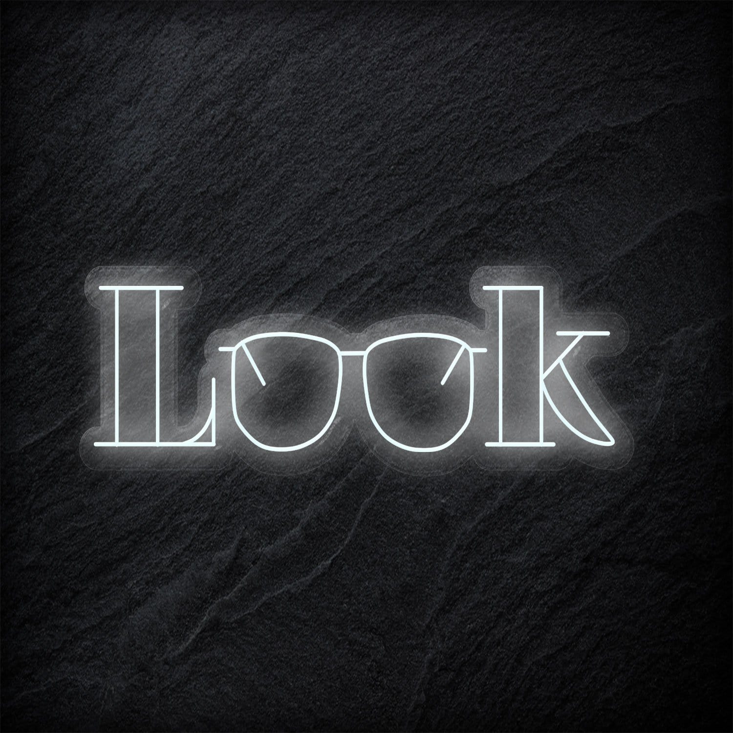 "Look" LED Neonschild Sign - NEONEVERGLOW