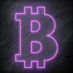 "Bitcoin" LED Neonschild - NEONEVERGLOW