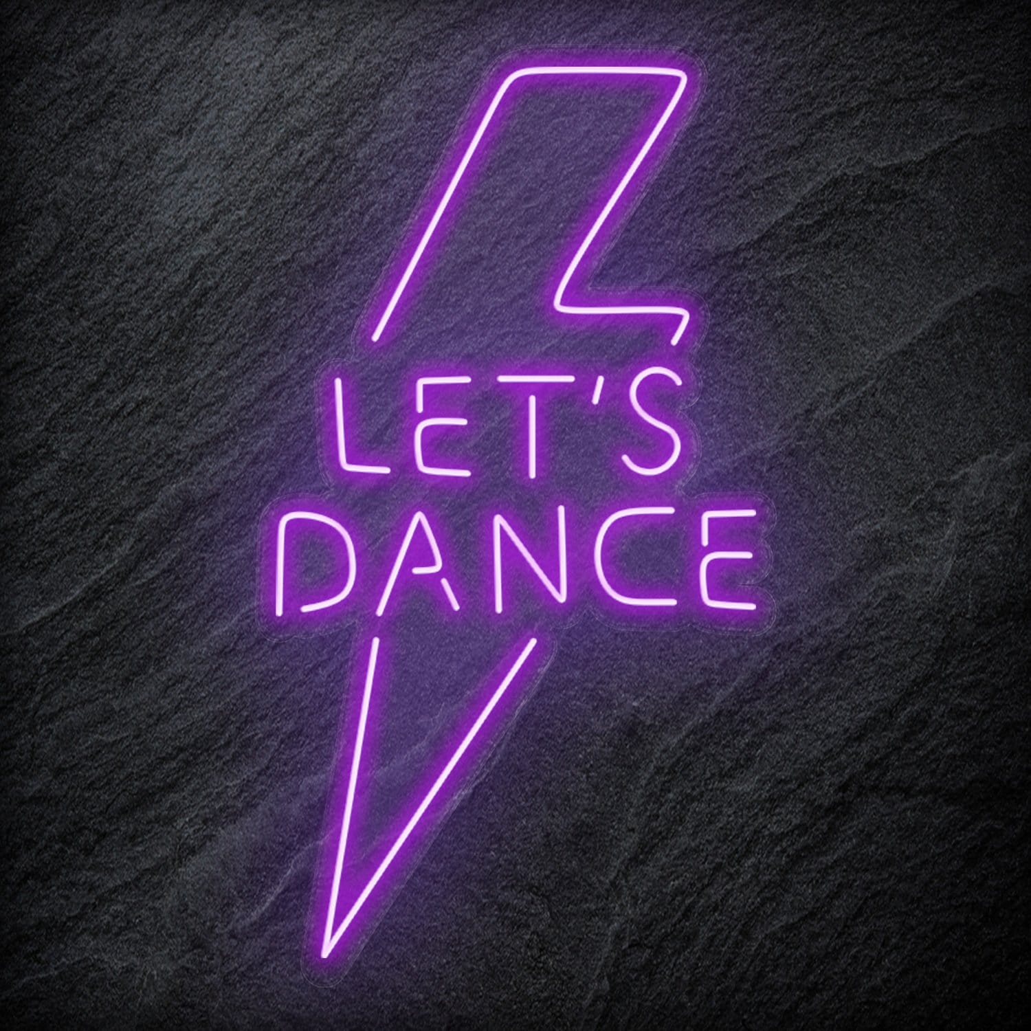 " Let´s Dance " LED Neon Schriftzug - NEONEVERGLOW