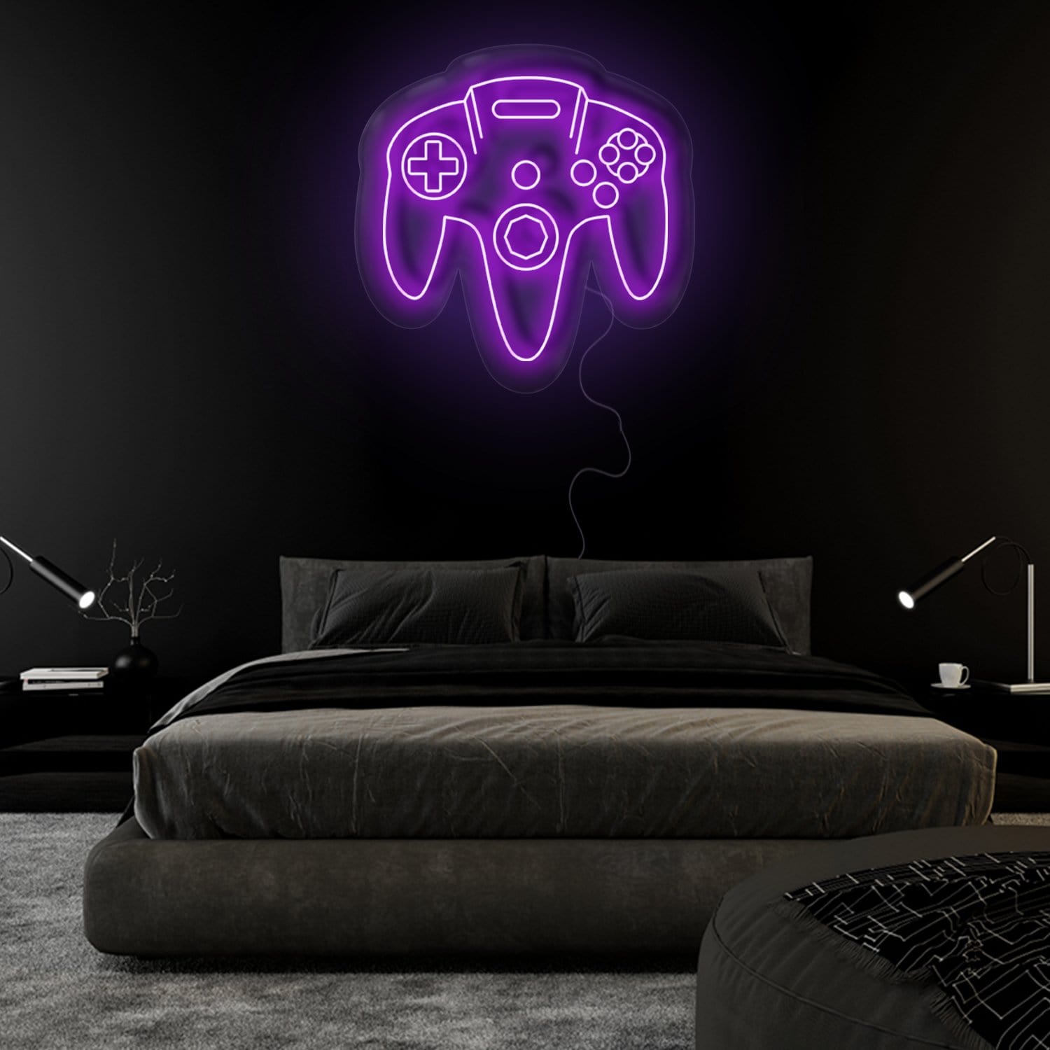 "Game Controller" LED Neonschild Sign - NEONEVERGLOW