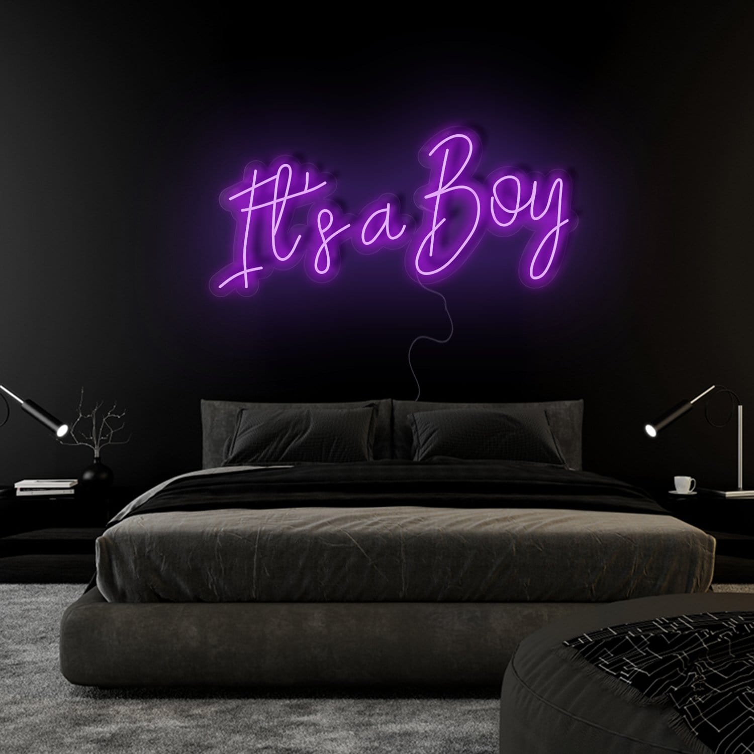 It´s a Boy LED Neonschild Sign Schriftzug - NEONEVERGLOW