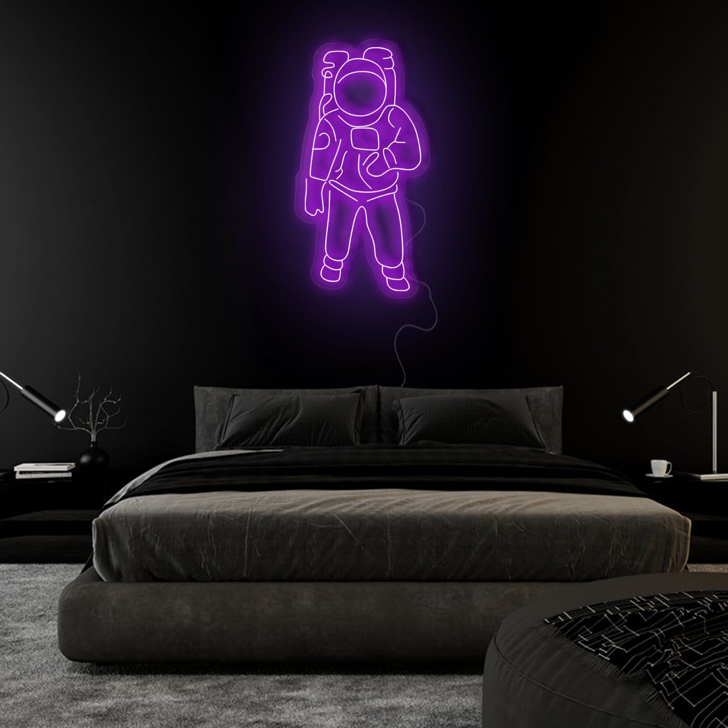 "Astronaut" LED Neonschild Sign - NEONEVERGLOW