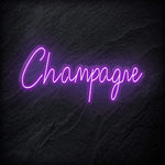 "Champagne" LED Neon Schriftzug - NEONEVERGLOW