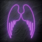 "Flügel" LED Neonschild Sign Schriftzug - NEONEVERGLOW