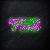 "Fuck Yes" LED Neon Schild - NEONEVERGLOW