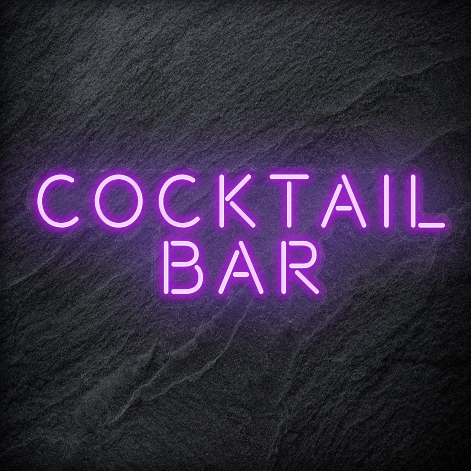 "Cocktail Bar" LED Neon Schriftzug SIgn - NEONEVERGLOW