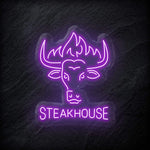 "Steakhouse Restaurant" LED Neon Schild - NEONEVERGLOW