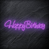 "Happy Birthday" LED Neon Schriftzug - NEONEVERGLOW