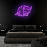 "Bull" LED Neonschild Sign - NEONEVERGLOW