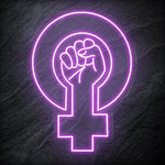 " Hoffnung Glaube" LED Neonschild - NEONEVERGLOW