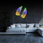 "Flügel Wings l" LED Neon Schild Sign - NEONEVERGLOW