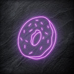 "Donut" LED Neonschild - NEONEVERGLOW