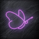 "Schmetterling" LED Neonschild - NEONEVERGLOW