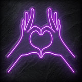 "Liebespaar" LED Neonschild - NEONEVERGLOW