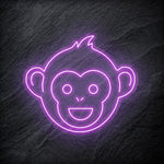 "Affe Monkey" LED Neonschild - NEONEVERGLOW