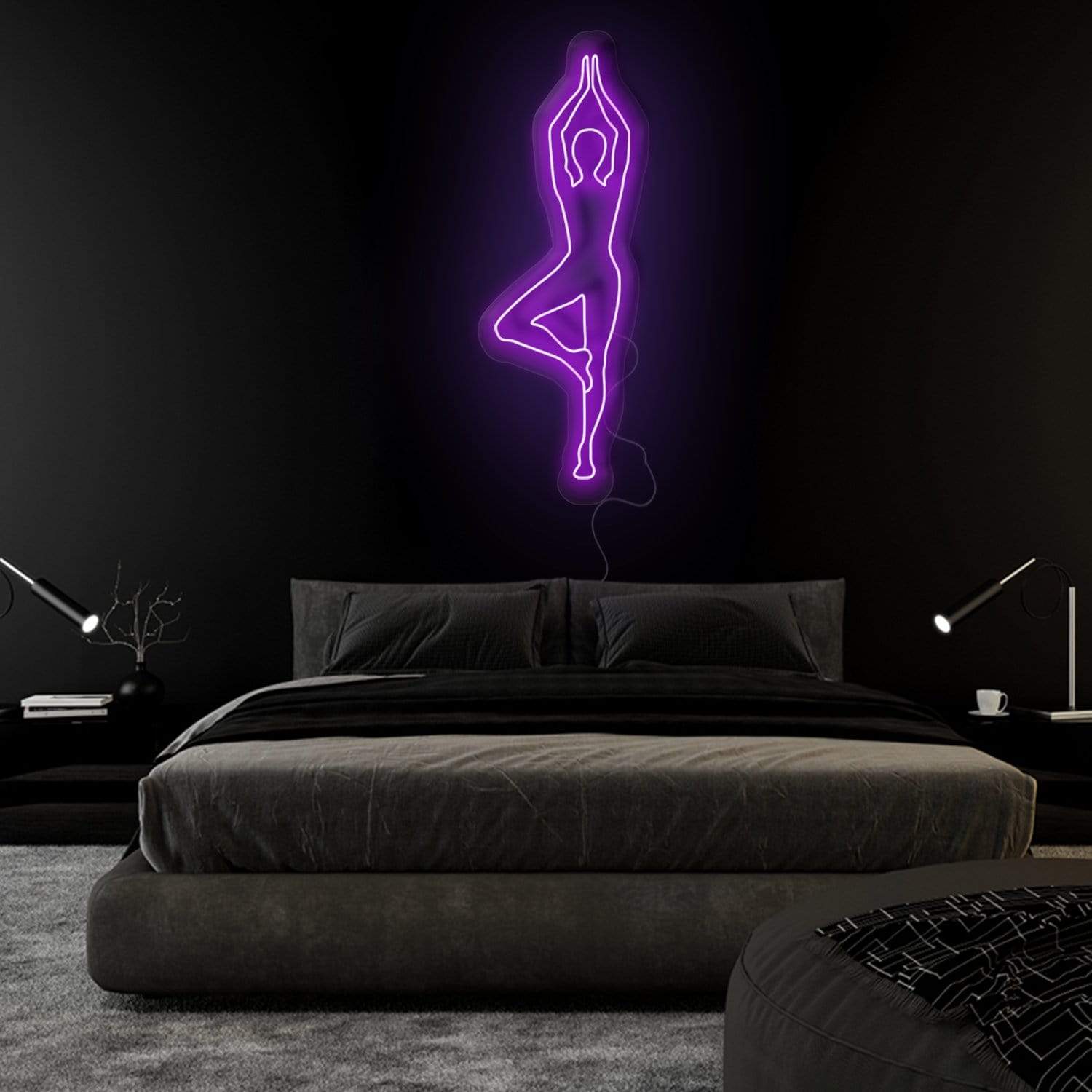 "Yoga" LED Neonschild Sign - NEONEVERGLOW