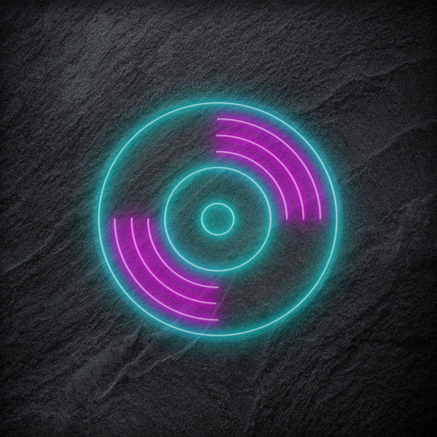 "CD Musik" LED Neonschild - NEONEVERGLOW