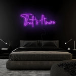 "That´s Amore" LED Neon Sign Schriftzug - NEONEVERGLOW