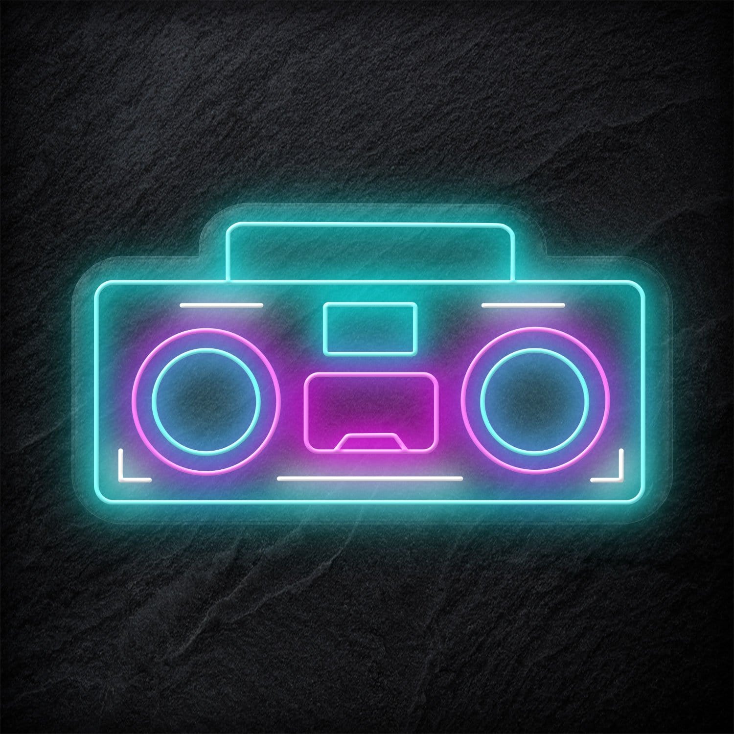 "Musikplayer" LED Neonschild - NEONEVERGLOW