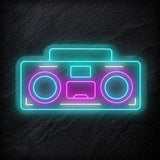 "Musikplayer" LED Neonschild - NEONEVERGLOW