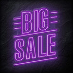 "Sale" LED Neonschild - NEONEVERGLOW