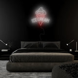 "Eis Ice Cream" LED Neonschild Sign Schriftzug - NEONEVERGLOW