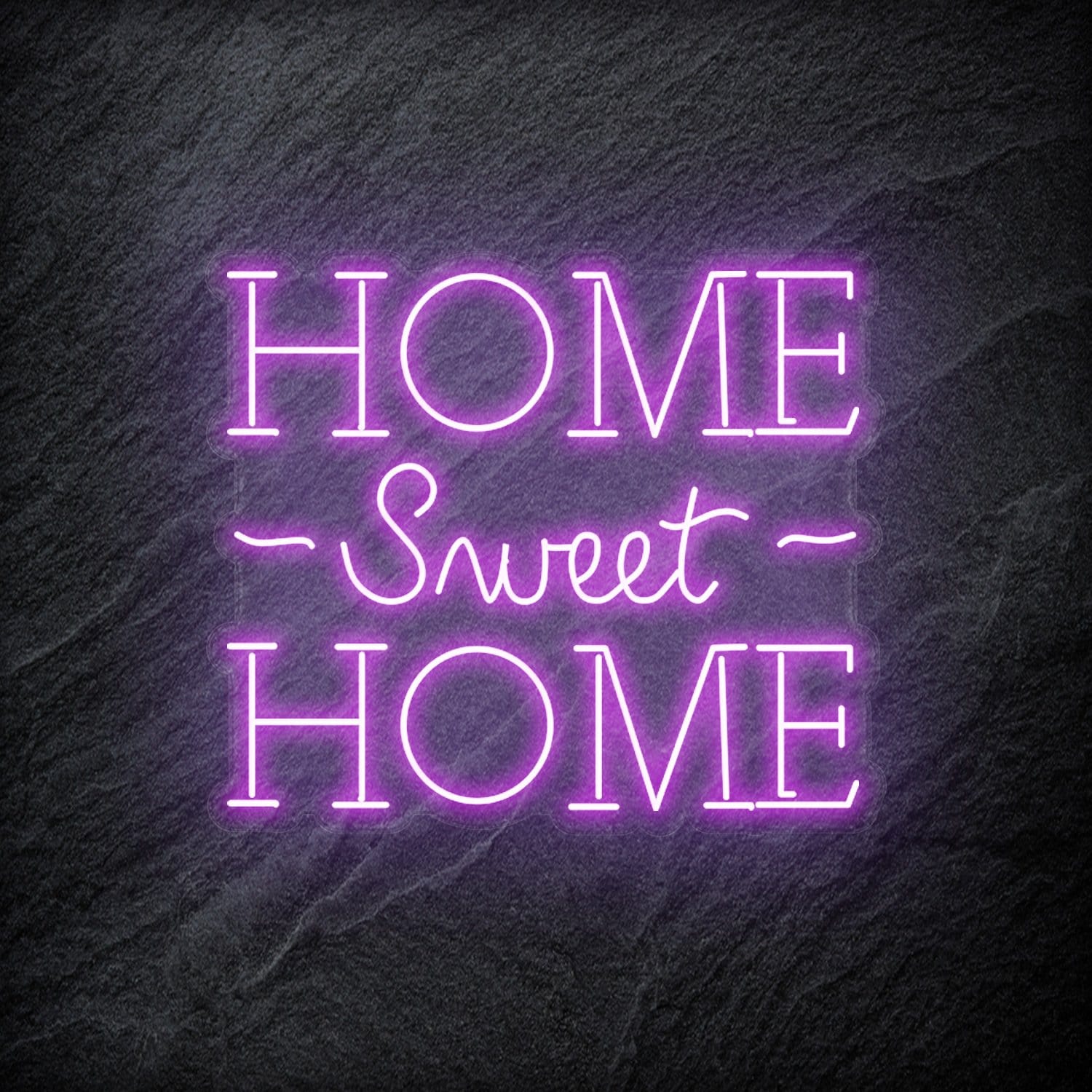 "Home Sweet Home" LED Neonschild - NEONEVERGLOW