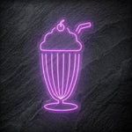 "Milchshake" LED Neonschild - NEONEVERGLOW