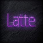 "Latte Coffee" LED  Neon Schriftzug - NEONEVERGLOW