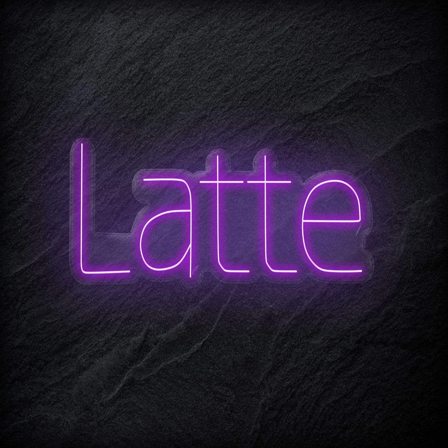 "Latte Coffee" LED  Neon Schriftzug - NEONEVERGLOW