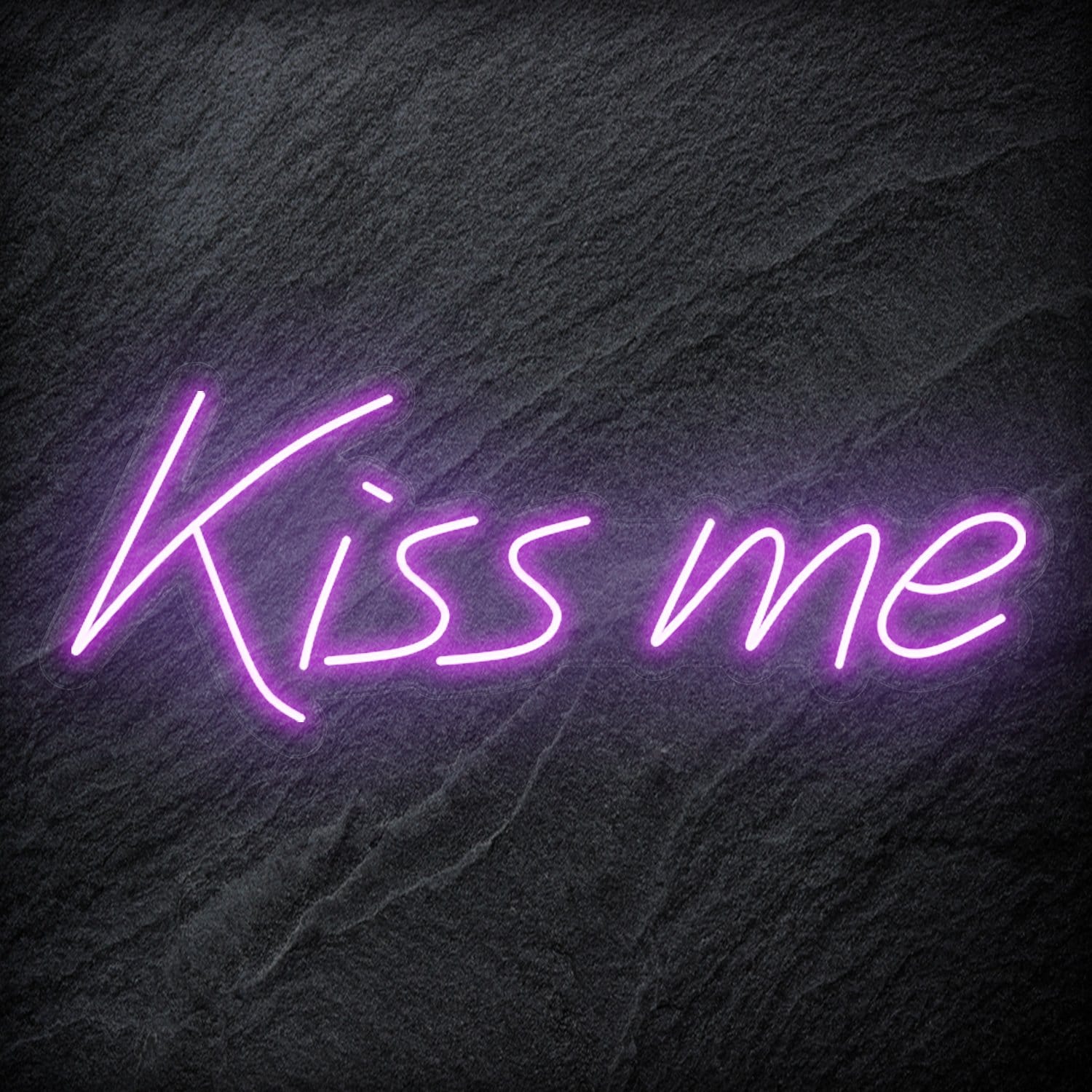 "Kiss Me" LED Neon Schriftzug Sign - NEONEVERGLOW