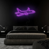 "Flugzeug" LED Neonschild Sign - NEONEVERGLOW
