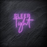 "Sleep Tight" LED Neon Schriftzug - NEONEVERGLOW