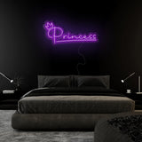 "Princess" LED Neon Sign Schriftzug - NEONEVERGLOW