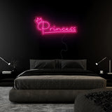 "Princess" LED Neon Sign Schriftzug - NEONEVERGLOW