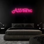 "ASS-Thetic" LED Neonschild Sign - NEONEVERGLOW