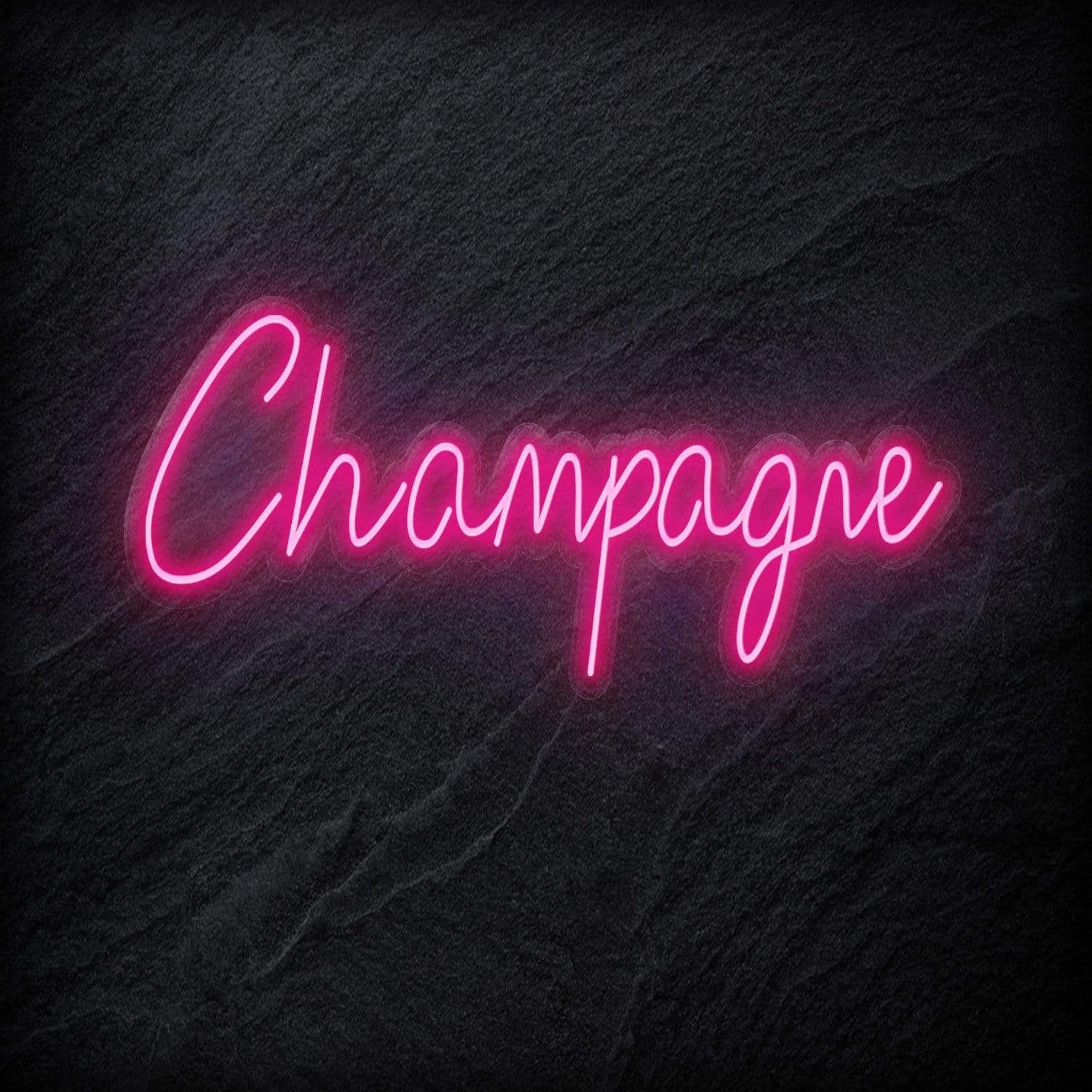 "Champagne" LED Neon Schriftzug - NEONEVERGLOW