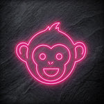 "Affe Monkey" LED Neonschild - NEONEVERGLOW