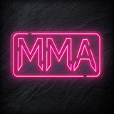 "MMA" LED Neonschild Sign - NEONEVERGLOW